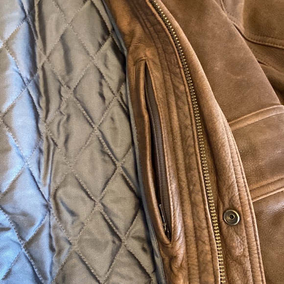 Rare vintage  1985 Wilson’s Leather jacket with removable insert - Picture 8 of 16